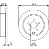 BOSCH | Bremsscheibe | 0 986 479 634