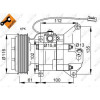 NRF | Kompressor, Klimaanlage | mit PAG Kompressoröl | 32687