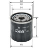 BOSCH F 026 407 208 Ölfilter