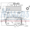 Nissens | Ölkühler, Automatikgetriebe | 90623