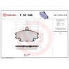 Brembo | Bremsbelagsatz, Scheibenbremse | P 68 008