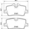 Brembo | Bremsbelagsatz, Scheibenbremse | P 06 113