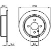 BOSCH | Bremsscheibe | 0 986 478 034