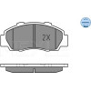 Meyle | Bremsbelagsatz, Scheibenbremse | 025 216 5118/W