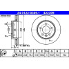 ATE 24.0122-0309.1 Bremsscheibe für VW AMAROK, CRAFTER, CALIFORNIA 300mm, 5x120,0, belüftet