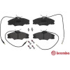 Brembo | Bremsbelagsatz, Scheibenbremse | P 61 056