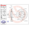 Brembo | Bremsscheibe | 09.C249.1X