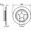 BOSCH | Bremsscheibe | 0 986 479 C69