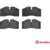 Brembo | Bremsbelagsatz, Scheibenbremse | P 65 005