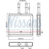 Nissens | Wärmetauscher, Innenraumheizung | 76504