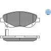 Meyle | Bremsbelagsatz, Scheibenbremse | 025 249 4619/W