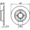 BOSCH | Bremsscheibe | 0 986 478 131