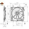 NRF | Lüfter, Motorkühlung | 470042