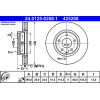 ATE 24.0125-0208.1 Bremsscheibe Ø295mm, 5x114,3, Belüftet, beschichtet