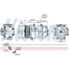 Nissens | Kompressor, Klimaanlage | 89136