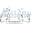Nissens | Ladeluftkühler | 96373