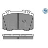 Meyle | Bremsbelagsatz, Scheibenbremse | 025 232 7117/PD