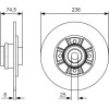 BOSCH | Bremsscheibe | 0 986 479 759