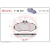 Brembo | Bremsbelagsatz, Scheibenbremse | P 50 031