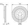 BOSCH | Bremsscheibe | 0 986 479 570