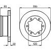 BOSCH | Bremsscheibe | 0 986 479 B38