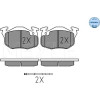 Meyle | Bremsbelagsatz, Scheibenbremse | 025 209 0518/W