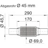 Ernst | Flexrohr, Abgasanlage | 464031