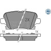 Meyle | Bremsbelagsatz, Scheibenbremse | 025 221 2317/PD