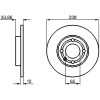 BOSCH | Bremsscheibe | 0 986 478 620