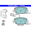 ATE | Bremsbelagsatz, Scheibenbremse | 13.0470-2768.2