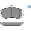 Meyle | Bremsbelagsatz, Scheibenbremse | 025 243 6917/W