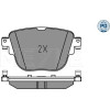 Meyle | Bremsbelagsatz, Scheibenbremse | 025 227 9217/PD