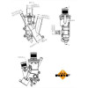 NRF | Thermostat, Kühlmittel | 725165
