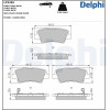 Delphi | Bremsbelagsatz, Scheibenbremse | LP2295