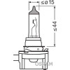 Osram | Glühlampe, Fernscheinwerfer | Original H8B 12V Faltschachtel | 64242