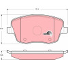 TRW | Bremsbelagsatz, Scheibenbremse | GDB1414