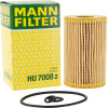 MANN-FILTER HU 7008 z Ölfilter mit Dichtung, Filtereinsatz