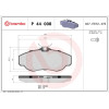 Brembo | Bremsbelagsatz, Scheibenbremse | P 44 008