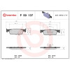 Brembo | Bremsbelagsatz, Scheibenbremse | P 50 137