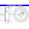 ATE | Bremstrommel | 24.0223-0008.2