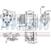 Nissens | Kompressor, Klimaanlage | 89691