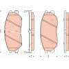 TRW | Bremsbelagsatz, Scheibenbremse | GDB3465