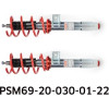 Eibach | Fahrwerkssatz, Federn/Dämpfer | Fahrwerkssatz Federn Dämpfer Pro Street Multi | PSM69-20-030-01-22