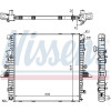 Nissens | Kühler, Motorkühlung | 64320A