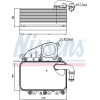 Nissens | Ölkühler, Motoröl | 91100