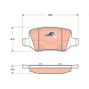 TRW | Bremsbelagsatz, Scheibenbremse | GDB1481
