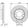 BOSCH | Bremsscheibe | 0 986 479 693