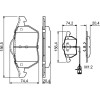 BOSCH | Bremsbelagsatz, Scheibenbremse | 0 986 460 937