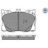 Meyle | Bremsbelagsatz, Scheibenbremse | 025 225 8618/PD