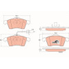 TRW | Bremsbelagsatz, Scheibenbremse | GDB1391